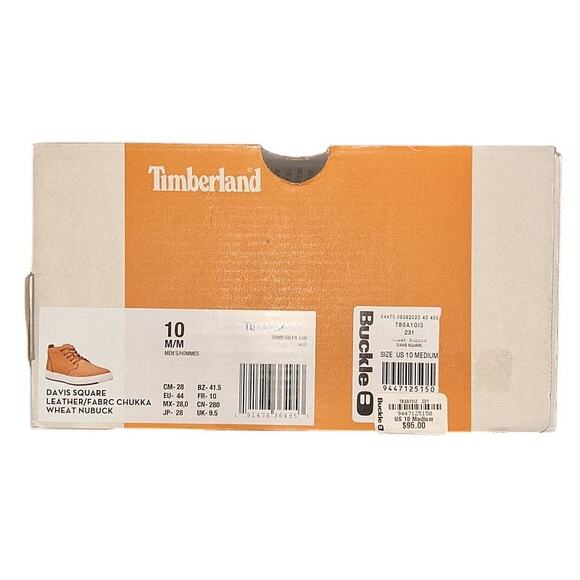 Timberland Davis Square Chukka Leather & Fabric Sneaker Boots 10 - Picture 10 of 10